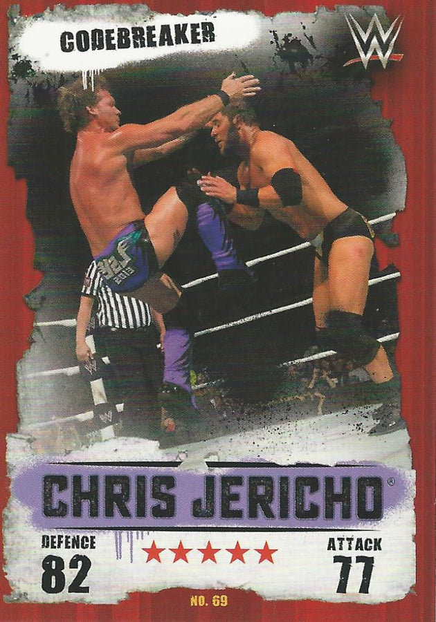 WWE Topps Slam Attax Takeover 2016 Chris Jericho #69