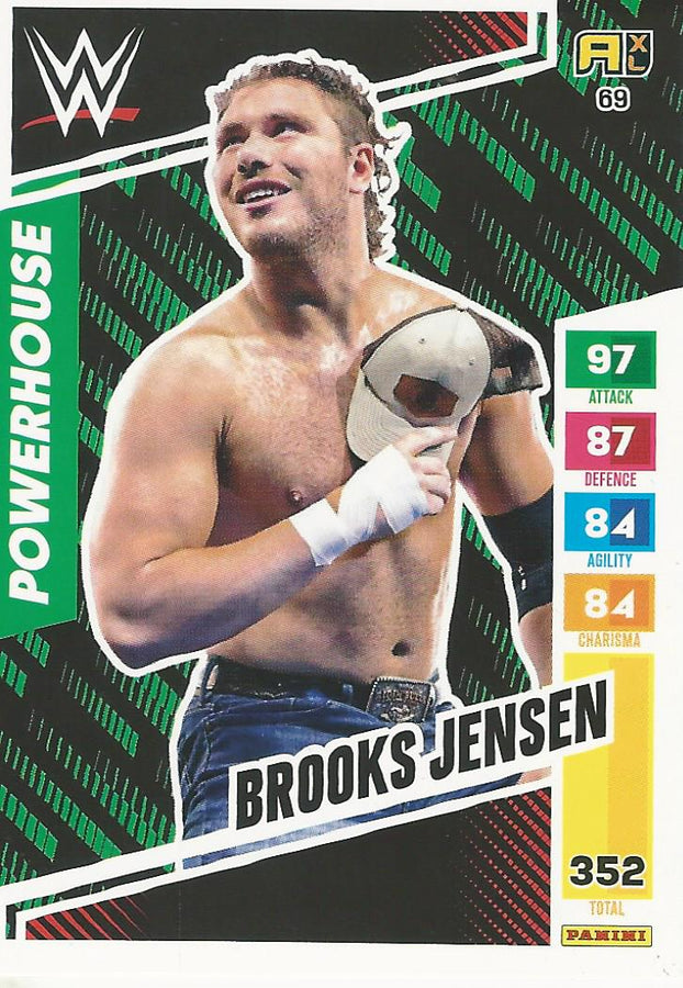 WWE Panini XL Adrenalyn 2024 Brooks Jensen #69