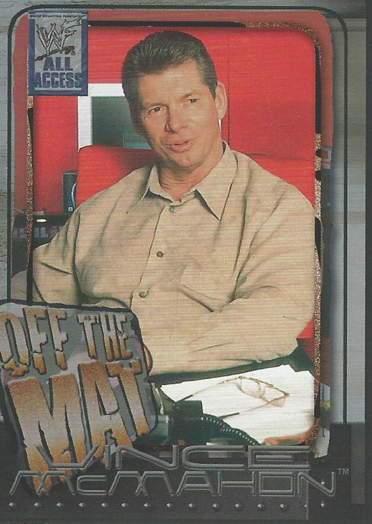 WWF Fleer All Access 2002 Vince McMahon #69