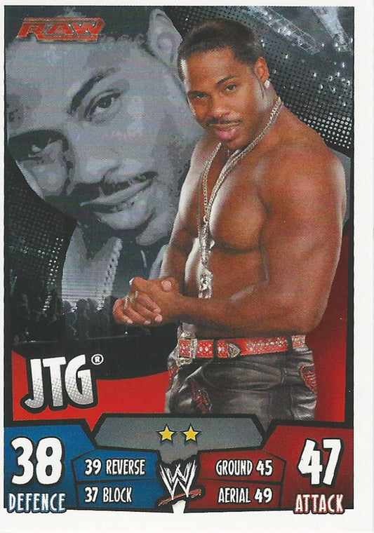 WWE Topps Slam Attax Rumble 2011 JTG #69