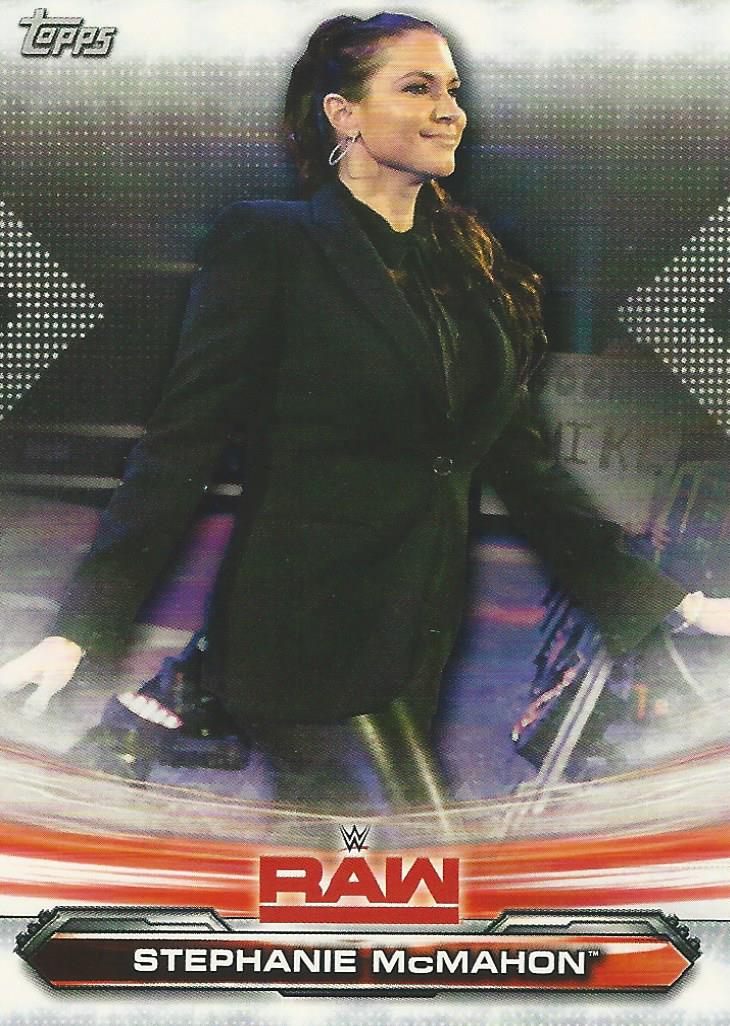 WWE Topps Raw 2019 Stephanie McMahon #69