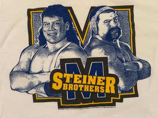 1993 WWF Steiner Brothers T-shirt
