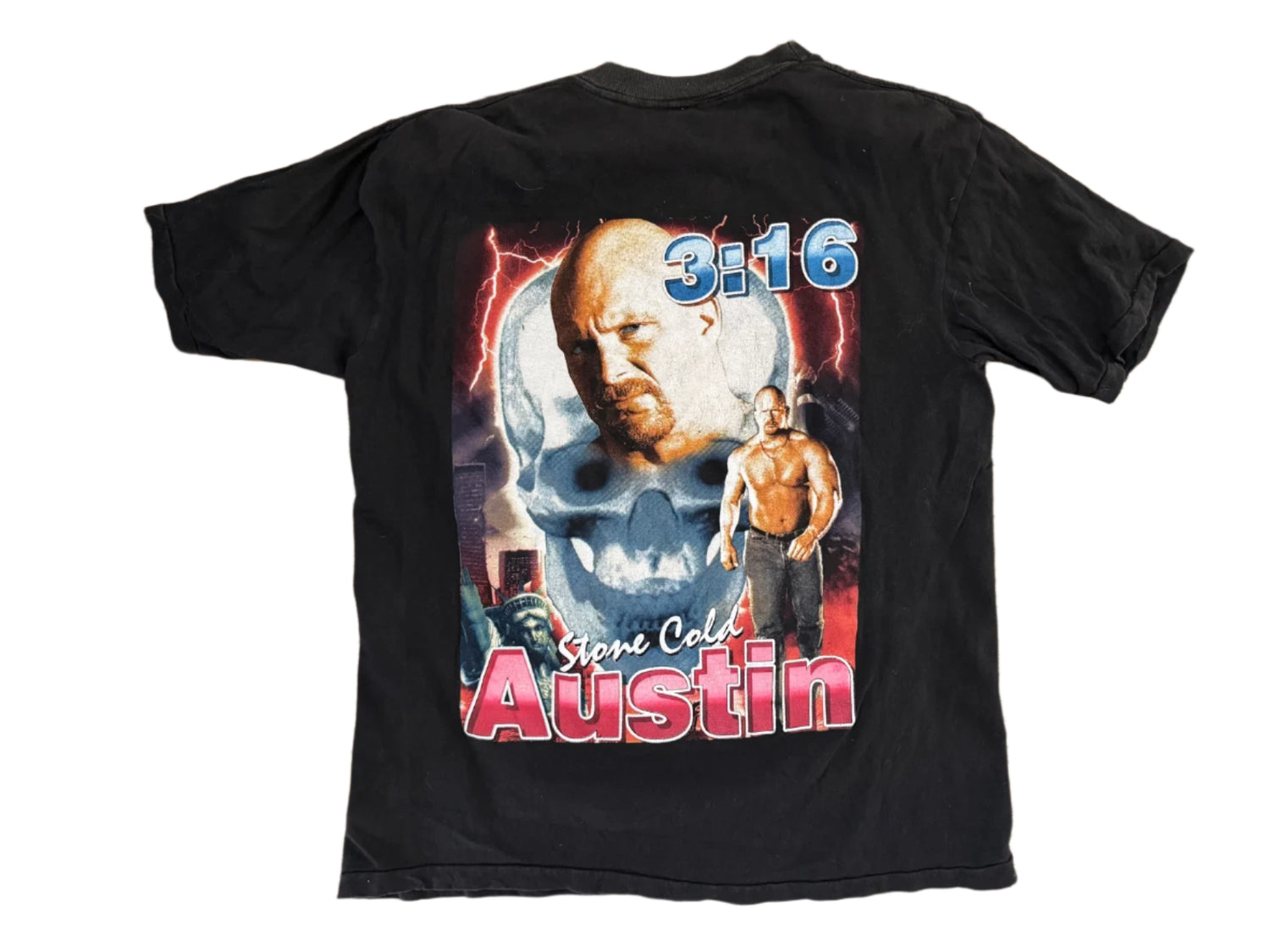 Steve Austin Stone Cold T-shirt 1999 (bootleg) Pwcatalog
