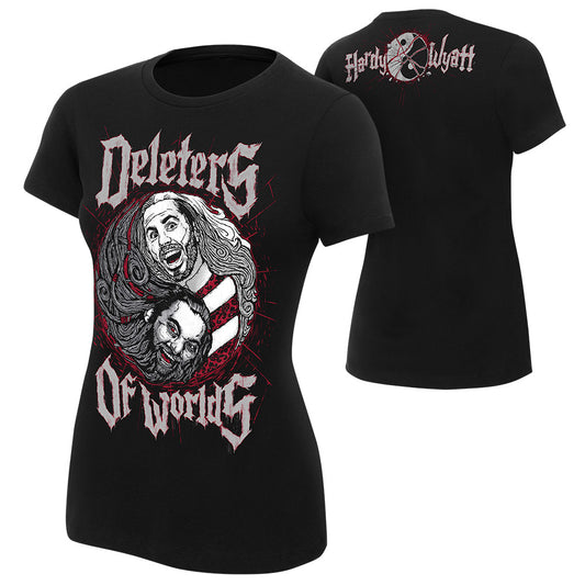 Matt Hardy & Bray Wyatt "Deleters of Worlds" Women's Authentic T-Shirt T-Shirt PW Catalog