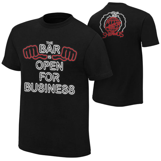 Sheamus & Cesaro "The Bar is Open for Business" Authentic T-Shirt T-Shirt PW Catalog