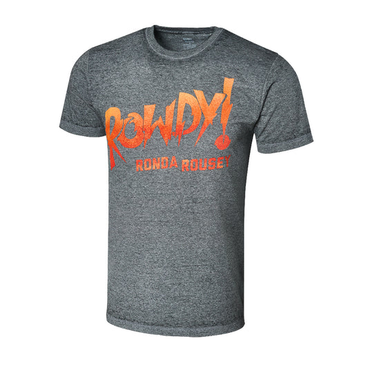 Ronda Rousey "Rowdy Ronda" Acid Wash T-Shirt T-Shirt PW Catalog