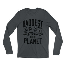 Ronda Rousey "Baddest on the Planet" Long Sleeve T-Shirt T-Shirt PW Catalog