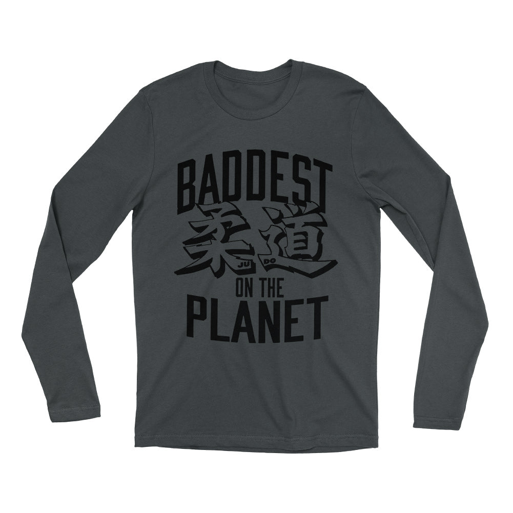 Ronda Rousey "Baddest on the Planet" Long Sleeve T-Shirt T-Shirt PW Catalog