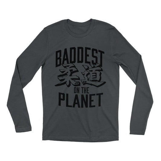 Ronda Rousey "Baddest on the Planet" Long Sleeve T-Shirt T-Shirt PW Catalog