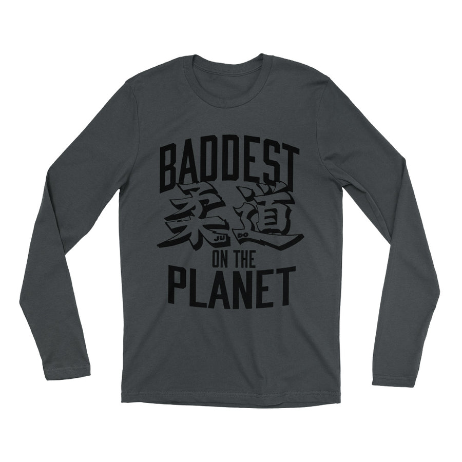 Ronda Rousey "Baddest on the Planet" Long Sleeve T-Shirt T-Shirt PW Catalog