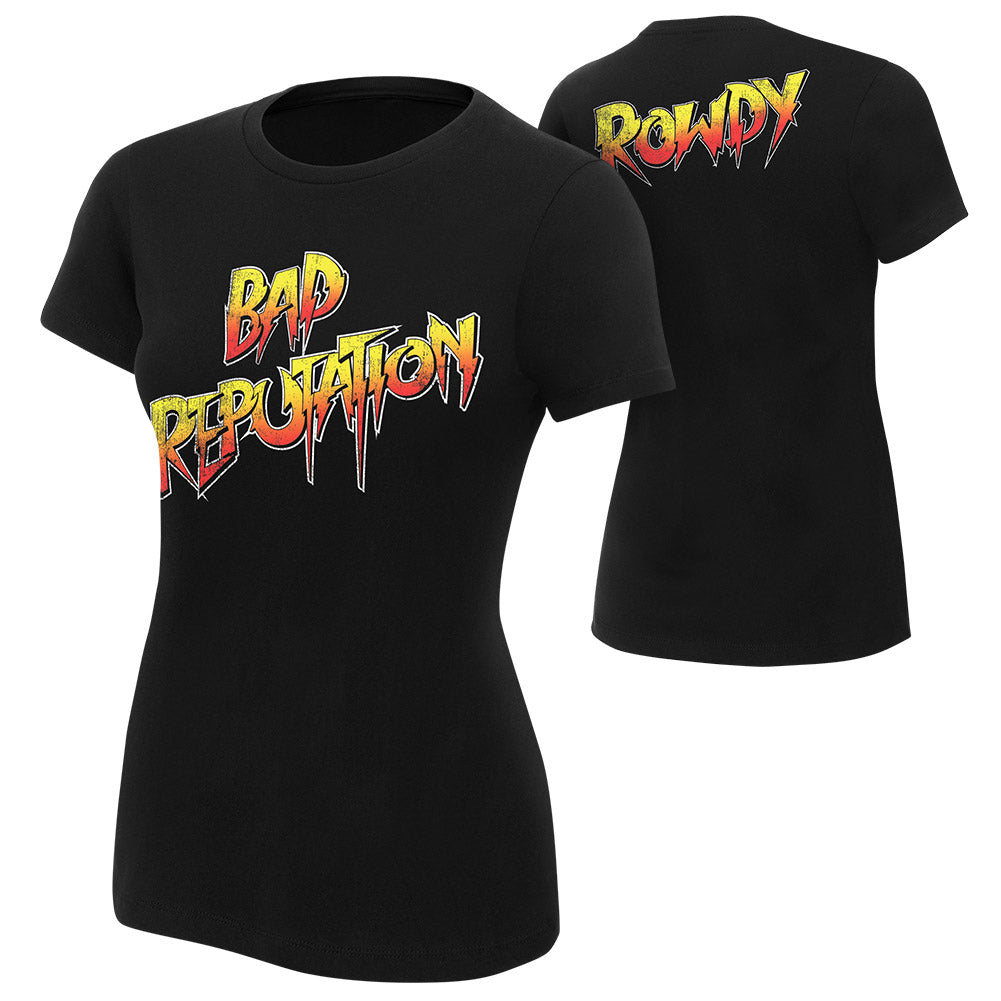 Ronda Rousey "Bad Reputation" Women's Authentic T-Shirt T-Shirt PW Catalog