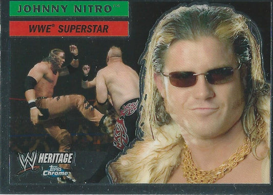 WWE Topps Chrome Heritage 2006 Johnny Nitro #6