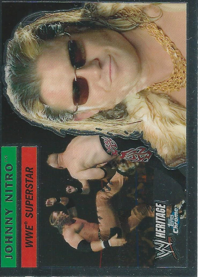 WWE Topps Chrome Heritage 2006 Johnny Nitro #6
