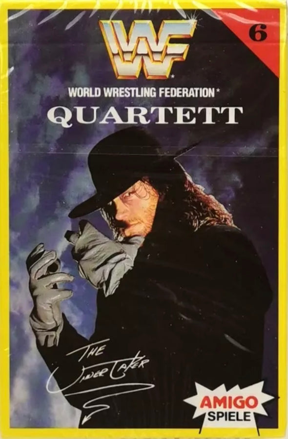 WWF Quartett Card Game 1993 Undertaker Pwcatalog