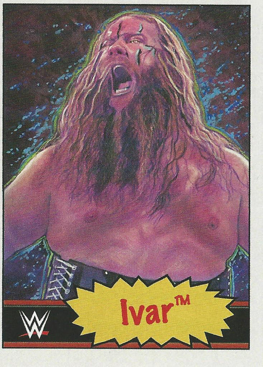WWE Topps Living Set 2021 Ivar #6