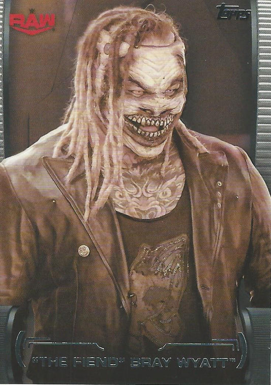 WWE Topps Undisputed 2021 Bray Wyatt #6