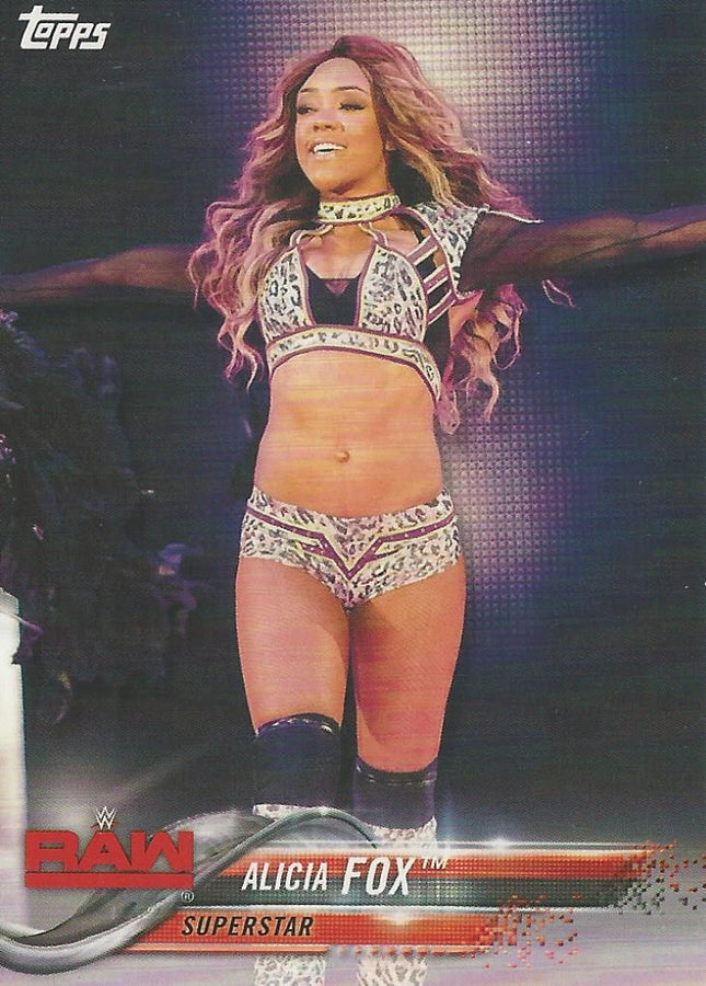 WWE Topps 2018 Alica Fox #6
