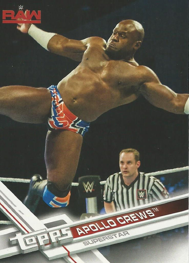 WWE Topps Then Now Forever 2017 Apollo Crews #106