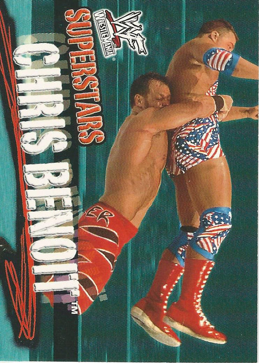 WWF Fleer Wrestlemania 2001 Chris Benoit #6