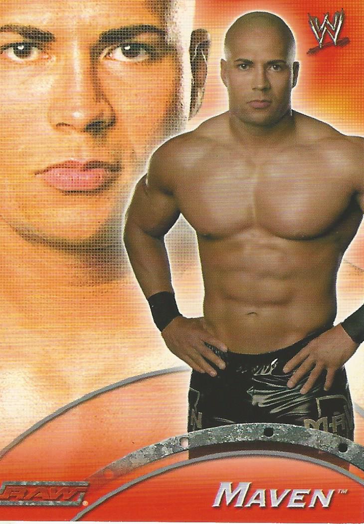 WWE Topps Apocalypse 2004 Maven R6 trading card PW Catalog