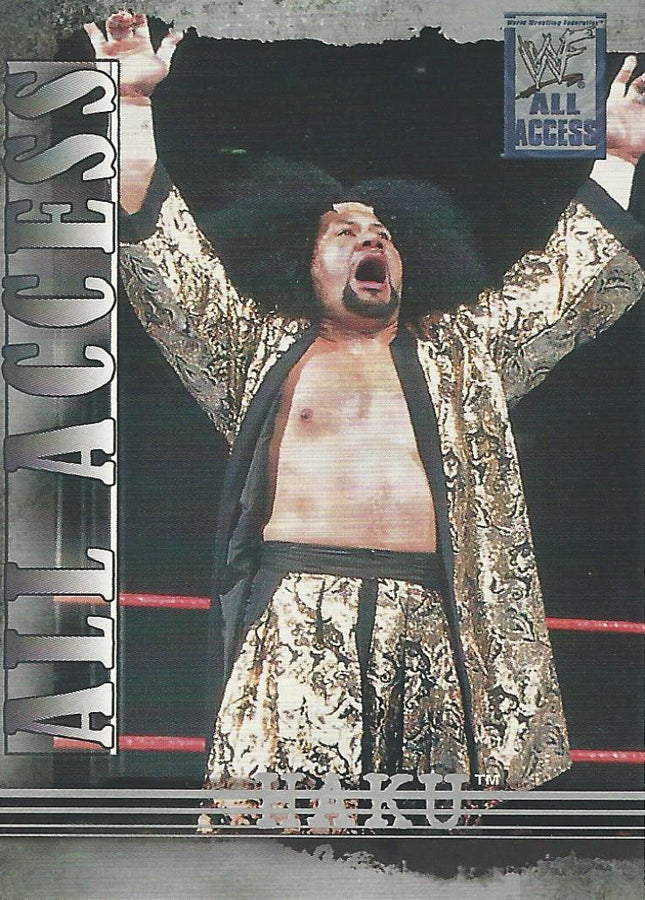WWF Fleer All Access 2002 Haku #6