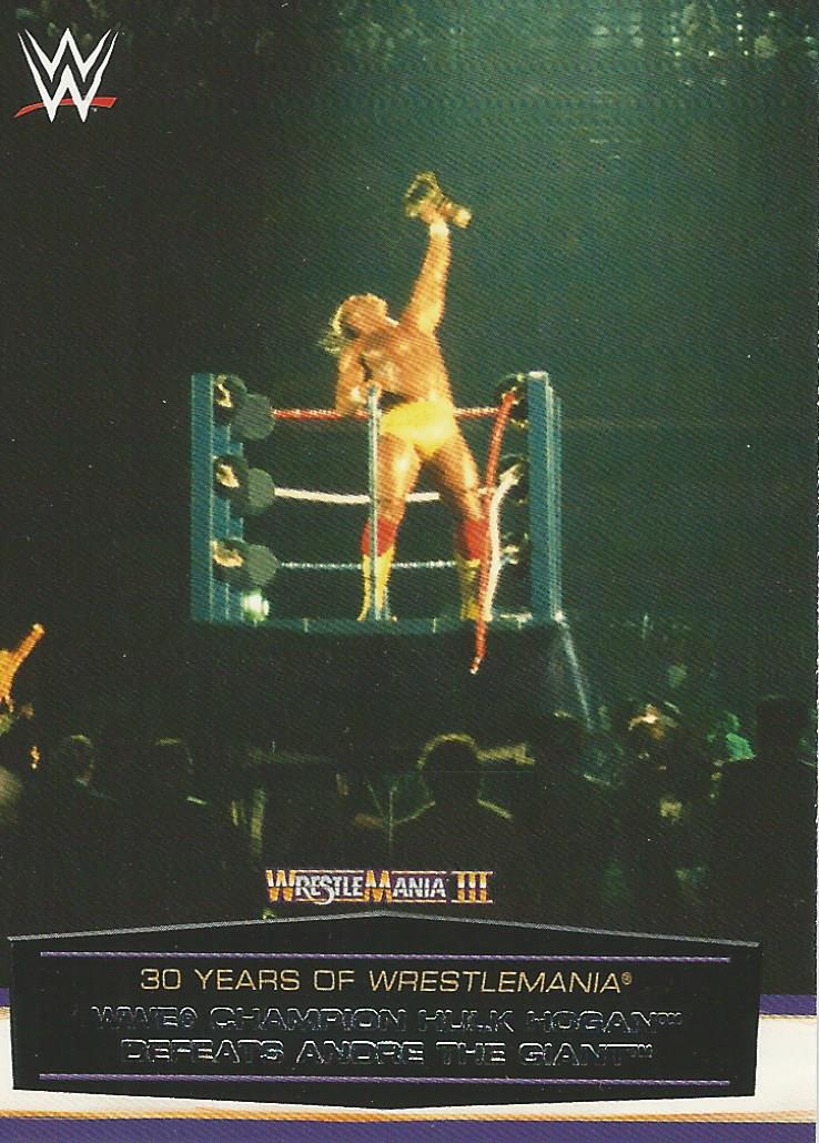 WWE Topps Road to Wrestlemania 2014 Hulk Hogan 6 of 60 trading card PW Catalog