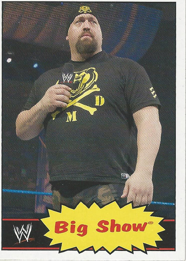 WWE Topps Heritage 2012 Big Show #6