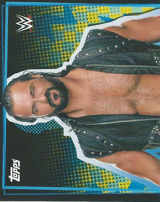 WWE Topps Road to Wrestlemania Stickers 2021 Drew McIntyre #6