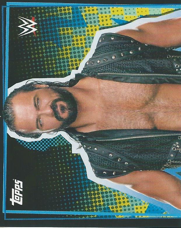 WWE Topps Road to Wrestlemania Stickers 2021 Drew McIntyre #6