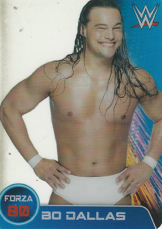 WWE Edibas Lamincards 2014 Bo Dallas #6