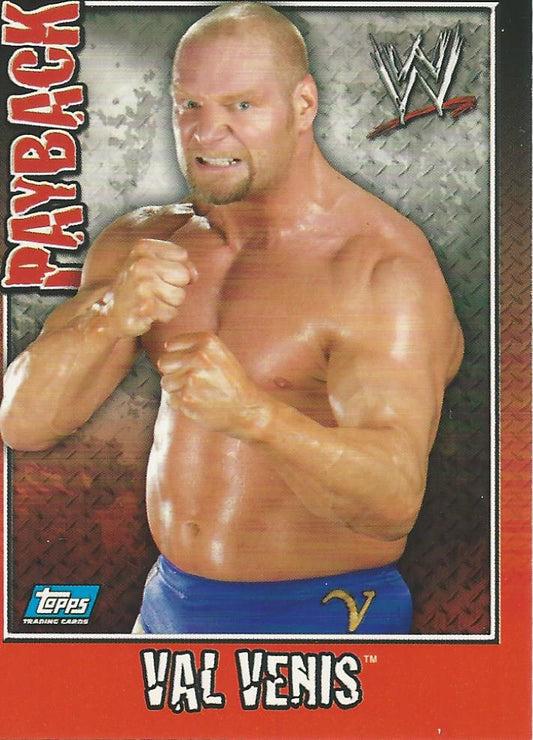 WWE Topps Payback 2006 Val Venis #6