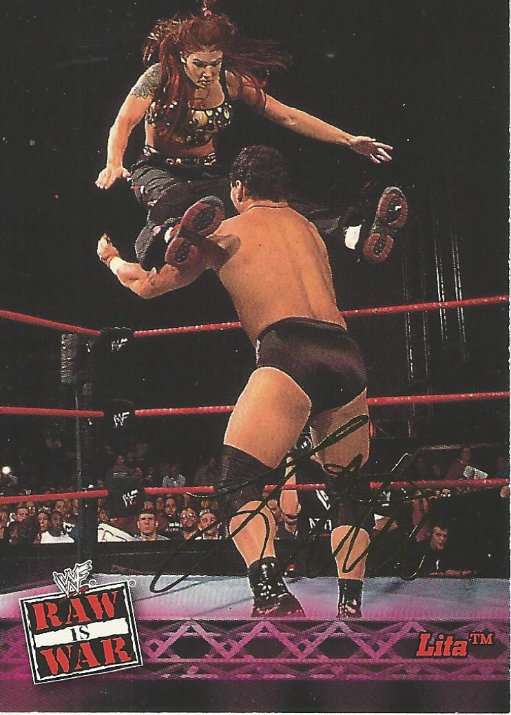 WWF Fleer Raw 2001 Lita #6