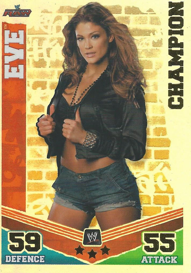 WWE Topps Slam Attax Mayhem 2010 Eve Torres #6