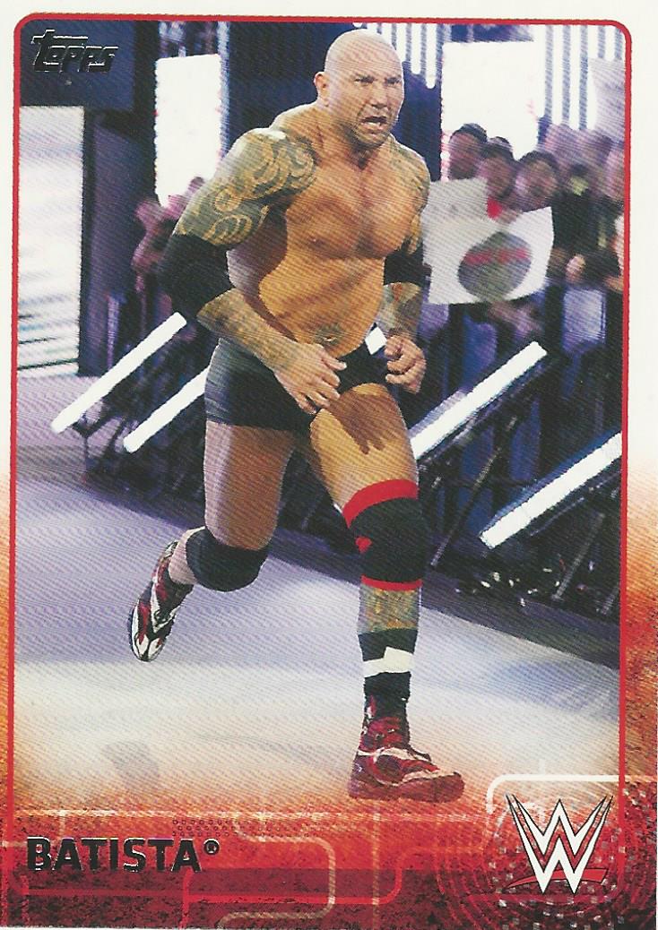 WWE Topps 2015 Batista #6