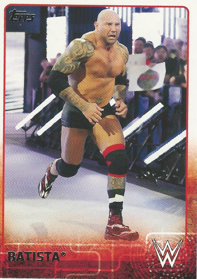 WWE Topps 2015 Batista #6