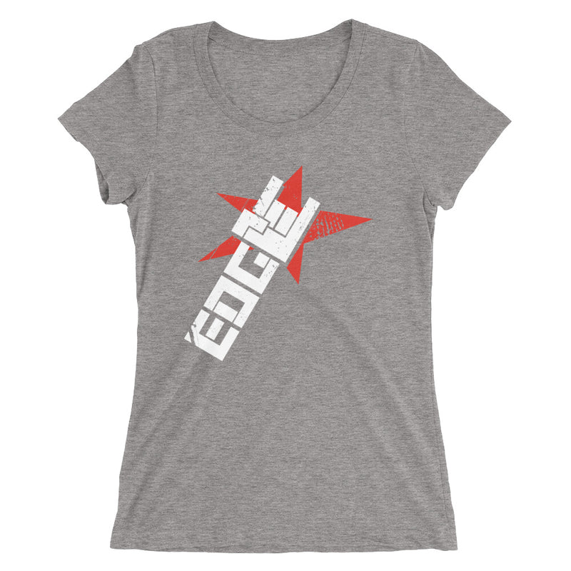 Edge "Horns" Women's Tri-Blend T-shirt