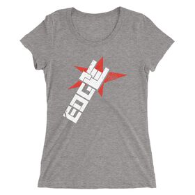 Edge "Horns" Women's Tri-Blend T-shirt