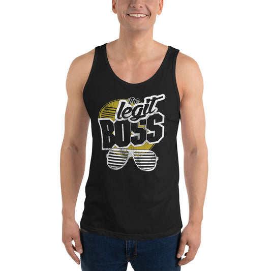 Sasha Banks "Legit Boss Shades" Unisex Tank Top Tank Top PW Catalog