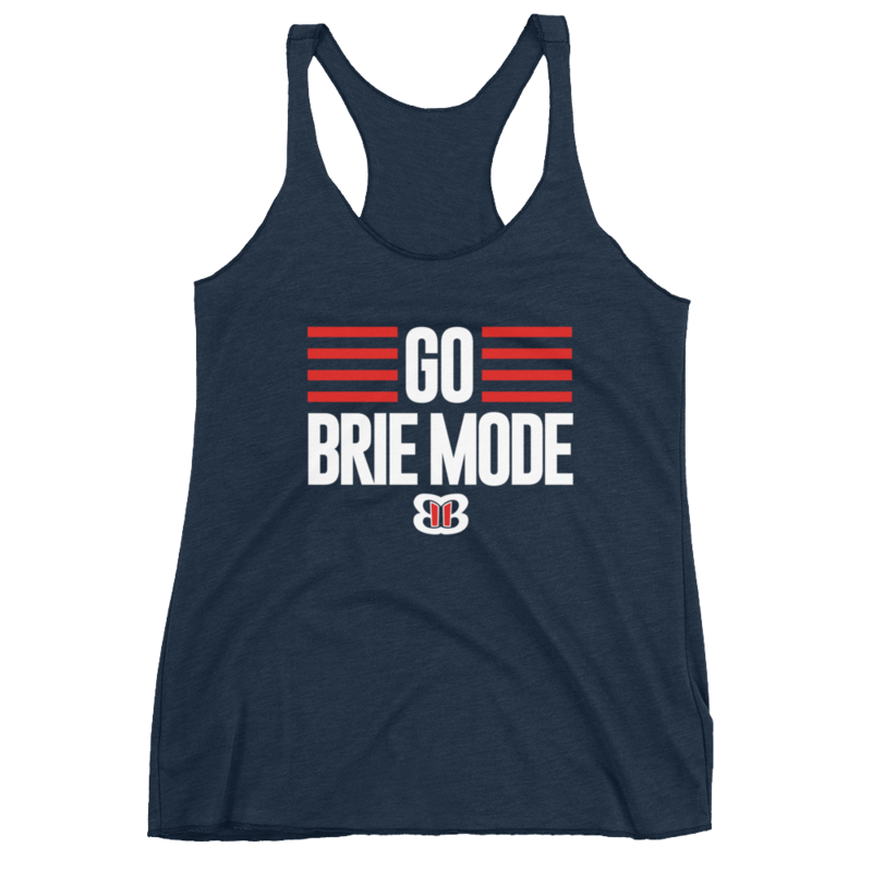 Brie Bella "Go Brie Mode" Women's Racerback Tank Top