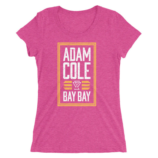 Adam Cole "Bay Bay" Women's Tri-Blend T-shirt T-Shirt PW Catalog