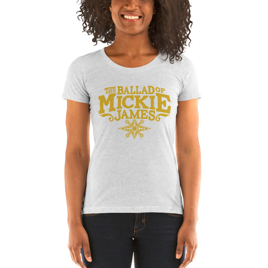 Mickie James "The Ballad of Mickie James" Women's Tri-Blend T-shirt T-Shirt PW Catalog