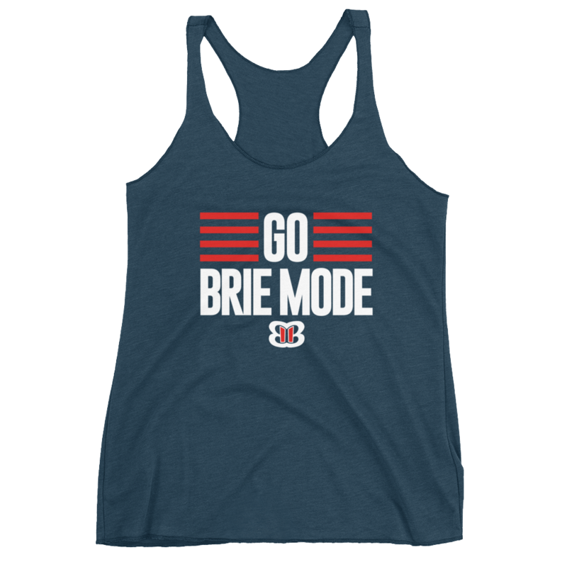 Brie Bella "Go Brie Mode" Women's Racerback Tank Top
