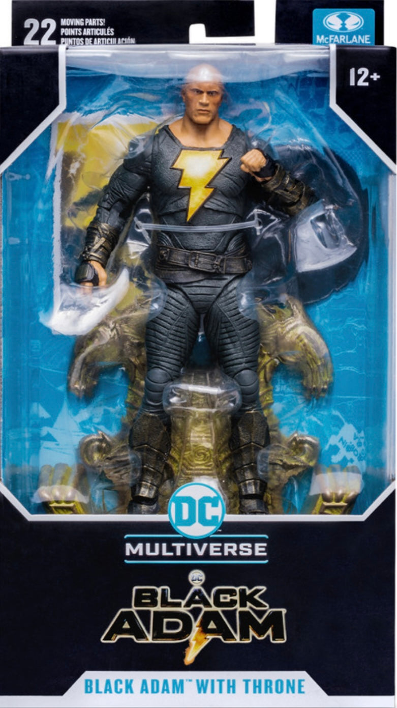 Black Adam With Throne