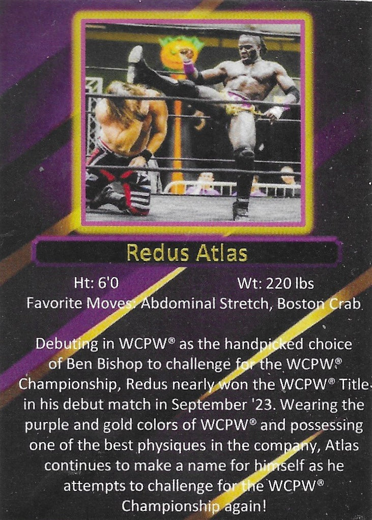 Redus Atlas trading card PW Catalog