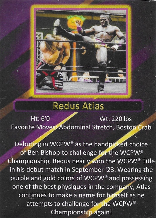 Redus Atlas trading card PW Catalog