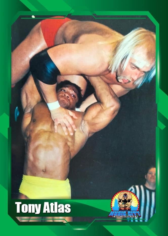 Tony Atlas trading card PW Catalog