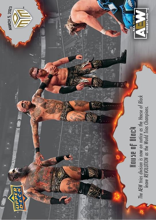 House of Black – the AEW Trios Division IS Now on Notice AS the House of Black Leave Revolution AS the World Trios Champions