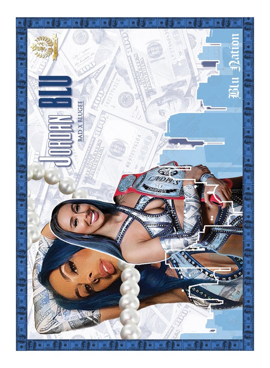 “Bad X Blujee” Jordan BLU
