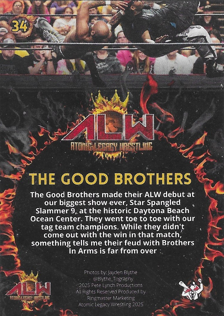 The Good Brothers trading card PW Catalog