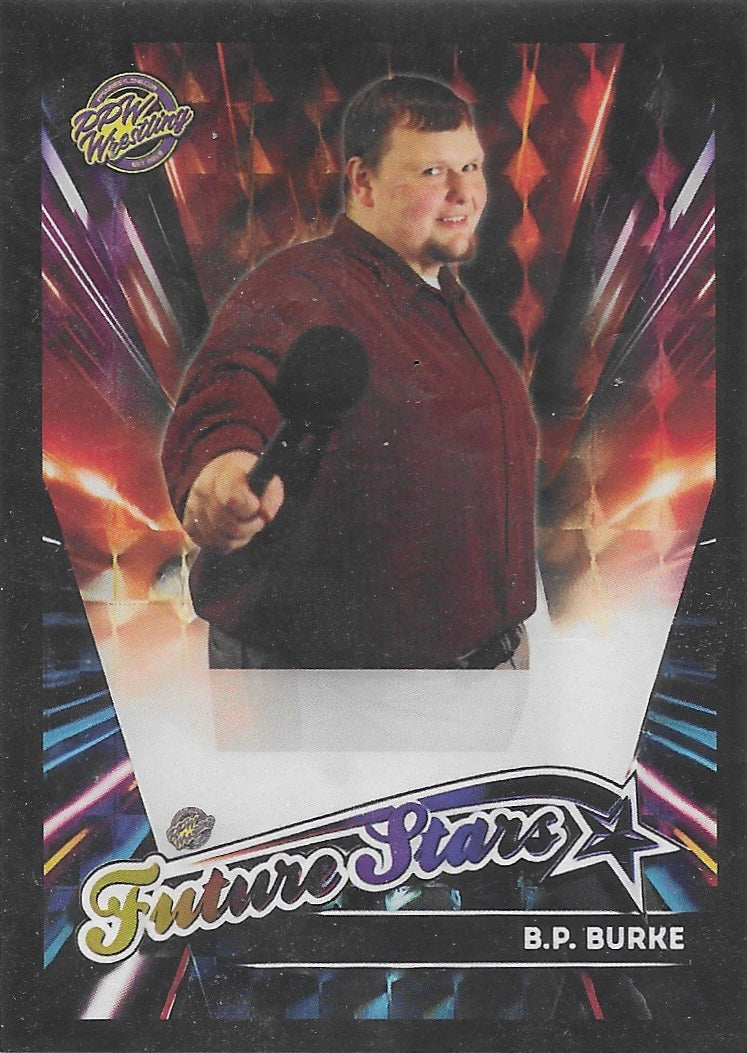 B.P. Burke trading card PW Catalog